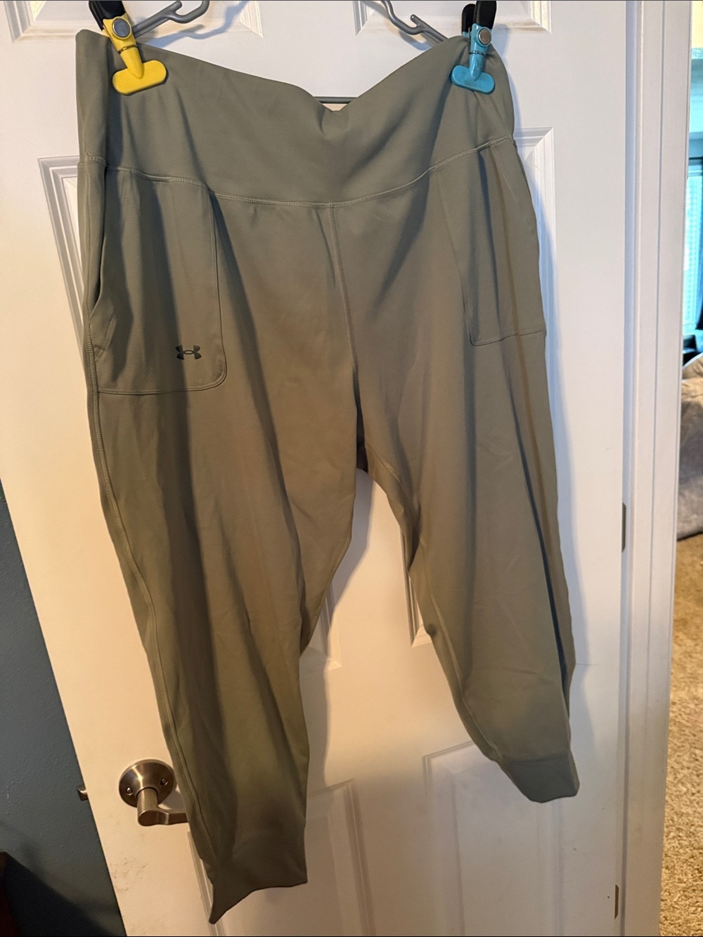 Under Armour Olive Track Joggers for Women